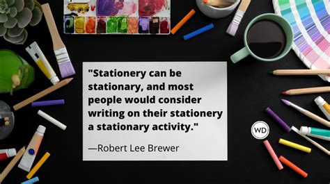 Stationary Vs Stationery Grammar Rules Writers Digest