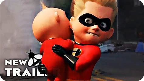 Incredibles 2 First Clip And Trailers 2018 Disney Pixar Movie Youtube