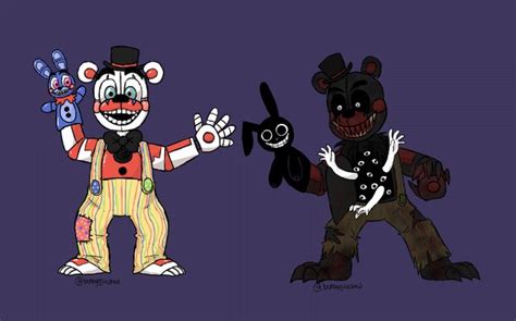 High quality scott cawthon gifts and merchandise. here's funtime freddy for my au! - fivenightsatfreddys in ...