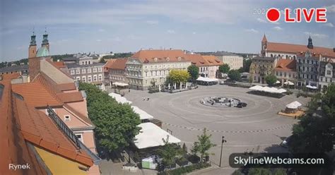 LIVE Kamera na żywo Gniezno Polska SkylineWebcams