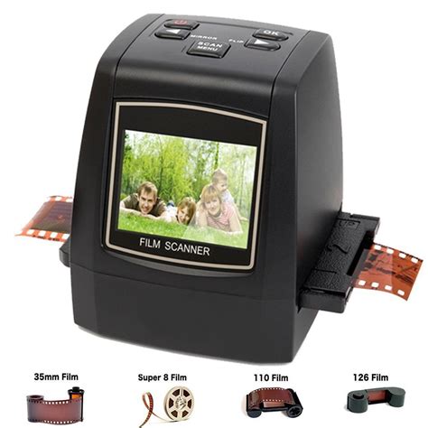 Digitnow Film Scanners With 22mp Converts 126 Kpk135110super 8 Films