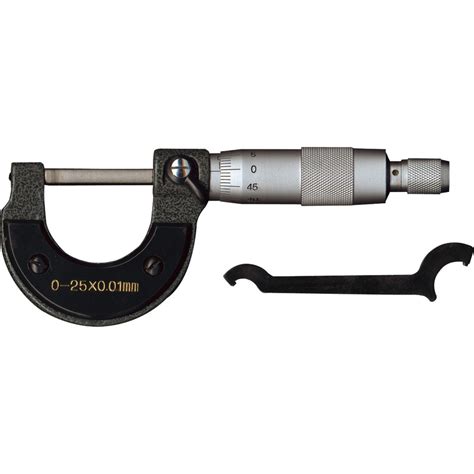 Micrometer 25mm Productblademetatitlebranding