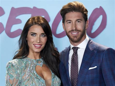 Find the perfect sergio ramos wife pilar rubio stock photo. Sergio Ramos y Pilar Rubio celebran su primer aniversario de boda