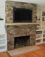 Photos of Fireplace With Stone