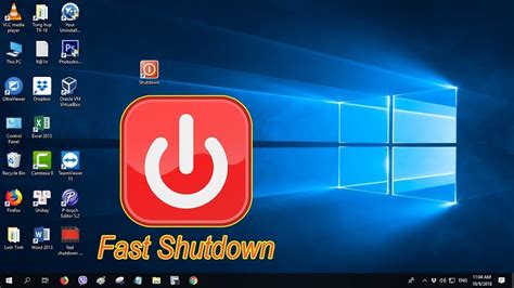 How To Shutdown Single Click Shutdown Computer Tech Fibernet Youtube