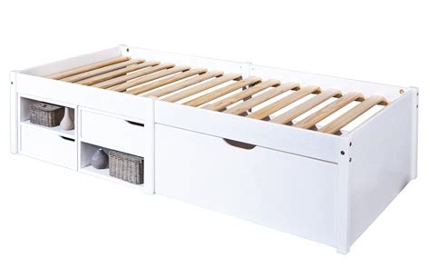 Ausziehbett unter podest kinderzimmer podest bett caseconrad com, die besten 25 verstecktes bett podest ideen auf pinterest, ausziehbett von oliver furniture, das ausziehbett clever und platzsparend wohnen, doppelbett auf podest unter verglaster bild kaufen, képtalálat a következőre bett unter. Bett Weiß 90x200 Schwarzes Lifetime Bad Hochschrank ...