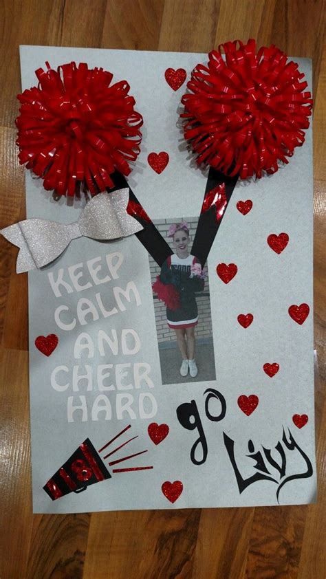 Cheer Poster Cheer Decorations Cheer Posters Cheer Ts