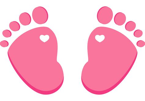 Baby Feet Clipart Black And White Clipart World