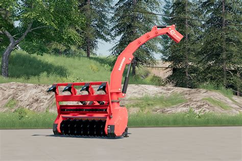 Fs19 Mods The Ahwi Fm700h Mobile Woodchipper Mod Yesmods