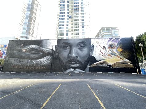 Largest Kobe Bryant Mural In Los Angeles History Unveiled By West Coast Trial Lawyers