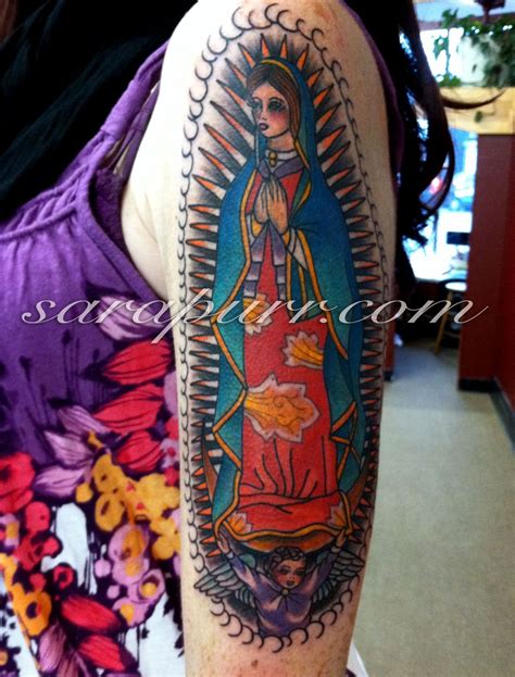 We support all android devices such as samsung, google selecting the correct version will make the la virgen de guadalupe tattoo designs app work better, faster, use less battery power. Virgen de Guadalupe Tattoo | Traditional tattoo, American ...