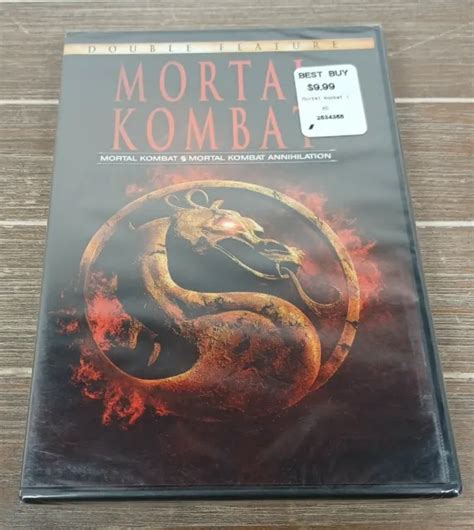 Mortal Kombat Double Feature Dvd 1 2 Annihilation 1995 1997 Fighting
