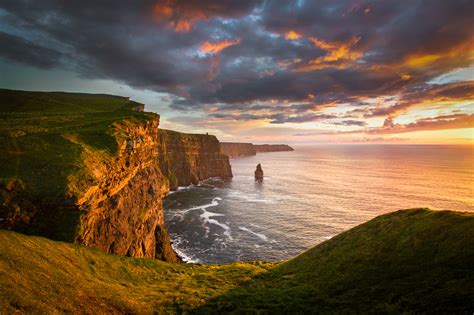 Irish Landscape Stunning Waves And Wildlife Photography