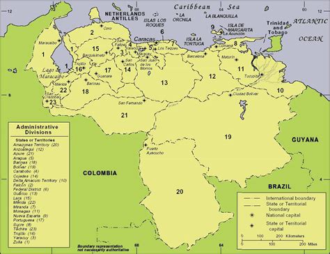 large detailed regions map of venezuela venezuela regions large detailed map