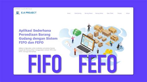 NEEEWWW APLIKASI PERSEDIAAN BARANG DENGAN METODE FIFO DAN FEFO