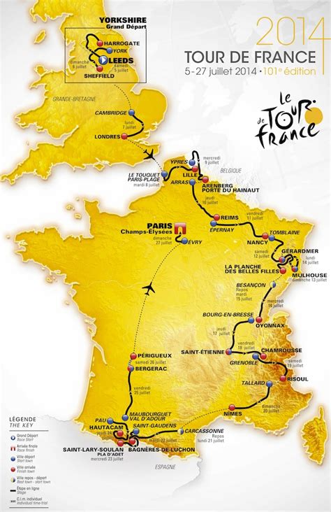 Tour De Francia Recorrido Etapas Del Tour De Francia 2020 Recorrido