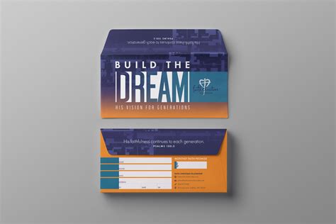 Offering Envelope Design And Print Church Campaign Media