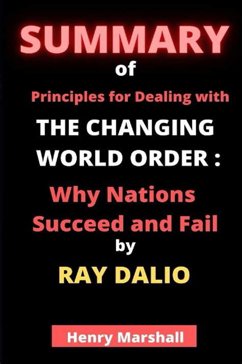 Buy SUMMARY OF Principles For Dealing With The Changing World Order