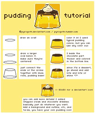 Tutorial Pixel Pudding By Pyrogoth On Deviantart