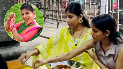 Singer Mangli Rahu Ketu Pooja In Sri Kalahastiswara Temple Mangli Latest Videos Daily