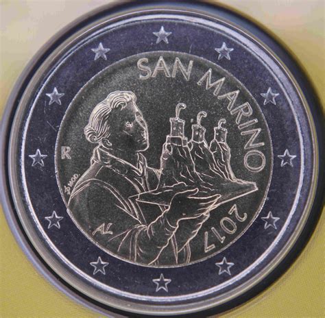 San Marino 2 Euro Coin 2017 Euro Coinstv The Online Eurocoins