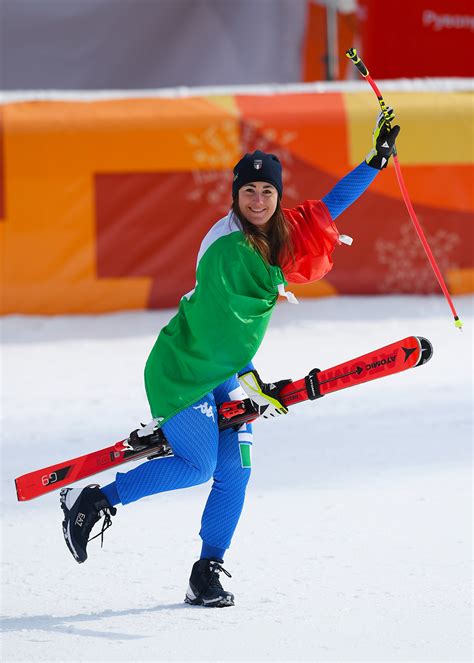 Ladies Downhill Olympic Alpine Skiing