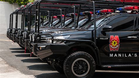 Manila City Takes Delivery Of Modified Toyota Hilux Swat Trucks