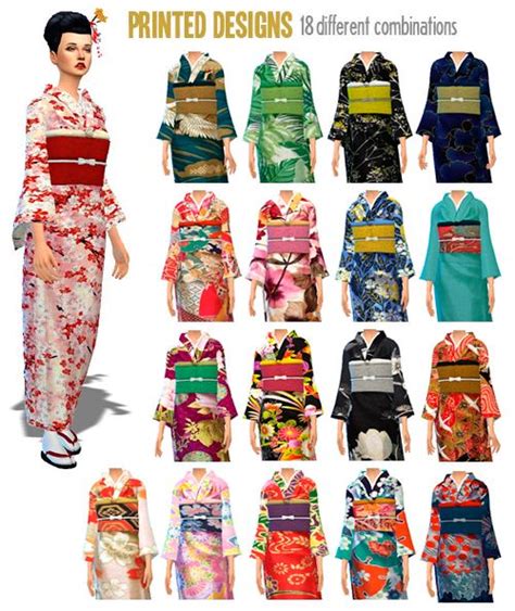Credits ——————— You Need The Original Meshes Japanese Kimono By Kk404