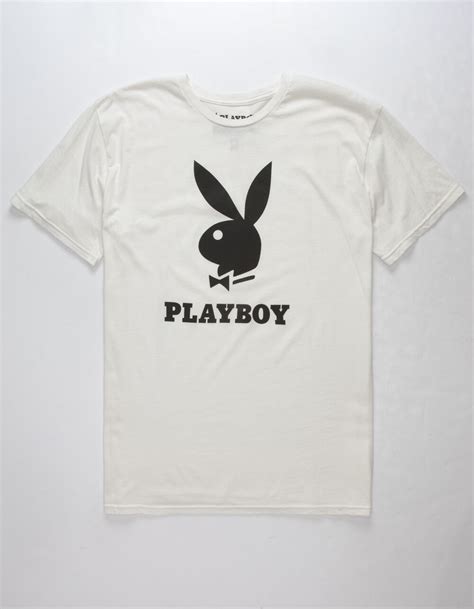 Playboy Retro Mens T Shirt White Tillys