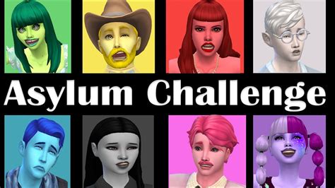 The Sims 4 Asylum Challenge Episode 102 Bees Youtube