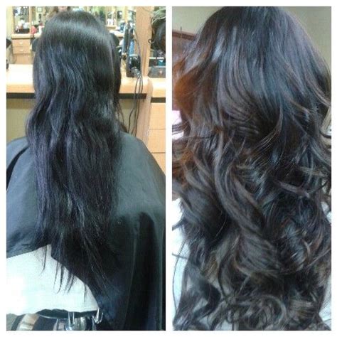 From black box dye to caramel bayalage | Hair beauty, Long ...