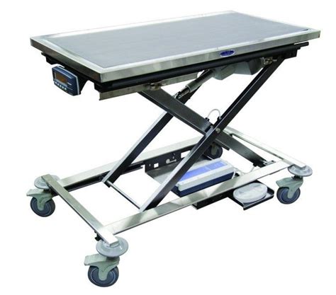 Shor Line Mobile Animal Lift Table With K9 W8 Scale