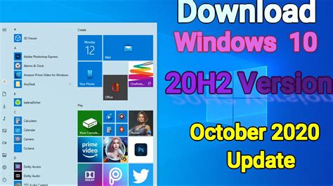 How To Download Windows 10 20h2 Version October Update 2020version