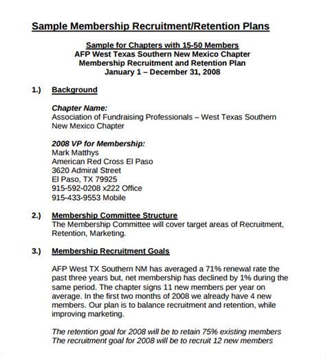 Whether it is a report, presentation, or simple forms, the site helps get your work done faster and easier. Sample Recruitment Plan Templates - 7+ Free Documents In PDF