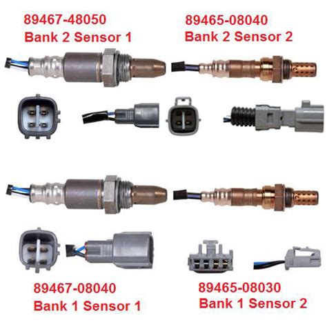 Select your make and model in the red title bar above so we can show the parts vehicle install locations: For 04 05 06 Toyota Sienna Oxygen Sensor O2 Complete Set 4PCS NEW SAVE$$ | eBay