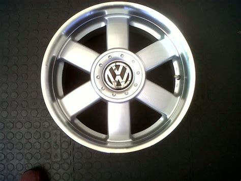 15 And 17 Vw Velocity Rims With Fat Lips Black And Silver Available For