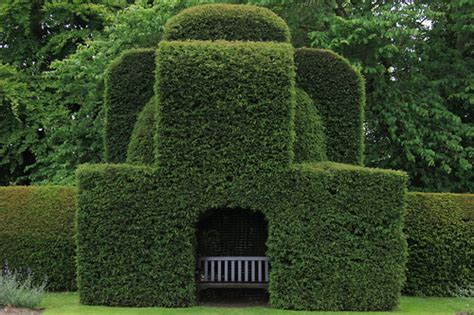 Chirk Castle Seat In The Hedge Mike Finn Flickr