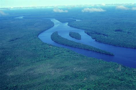 Aerial Shot Of The Amazon River By Brasil2