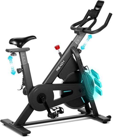 Reach Vision Magnetic Stationary Bike With Adjustable Professional