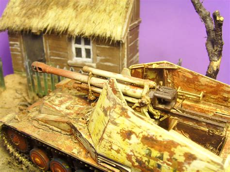 Panzerschreck Miniatures Diorama Wespe 135