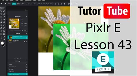 Pixlr E Tutorial Lesson 43 Free Distort Youtube