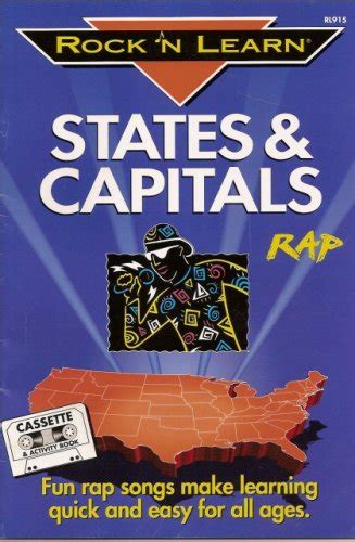 States And Capitals Rap Cassette Tape And Book Rocknlearn Brad