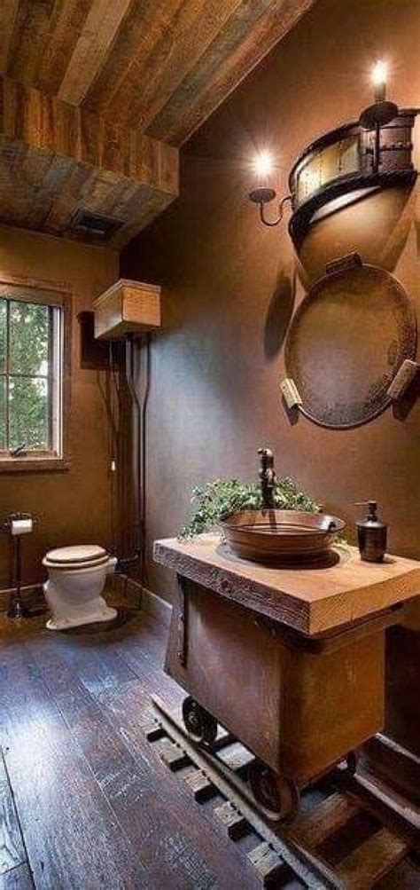 Unique Ideas From Wood To Your Kitchen And Bathroom Design Rustic
