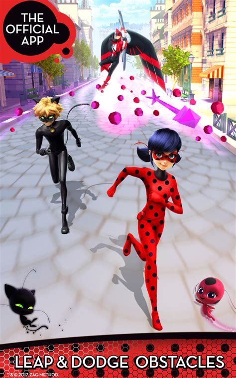 Miraculous Ladybug And Cat Noir Run Jump And Save Paris Uk