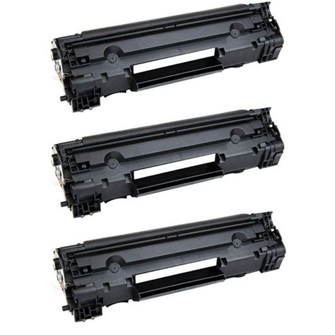 Our compatible hp q5949a black toner cartridge is made of new spare parts. 3 Pack HP 83X CF283X Black Laser Toner Cartridge LaserJet ...