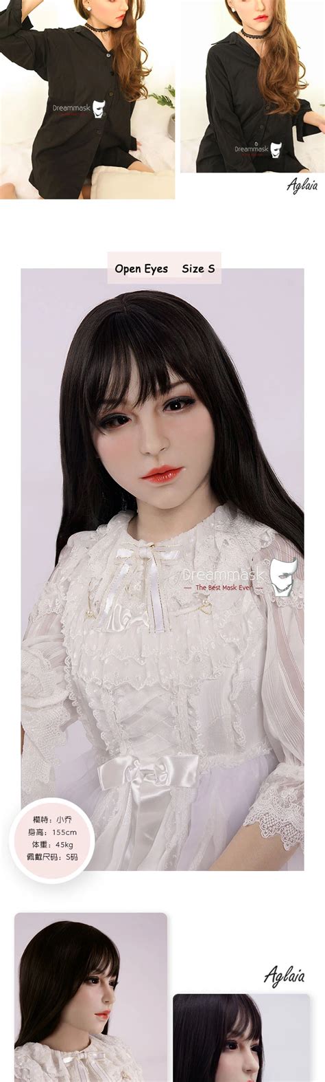 M10fetish Silicone Soft Realistic Transgender Female Full Head