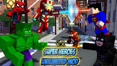 Minecraft 1 8 Superheroes Unlimited Mod Amelastone