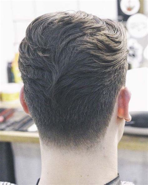 Some Example Of Tapered Haircut Back View Tapered Haircut Taper