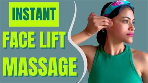 Instant Face Lift Massage How To Lift Your Face Naturally Face Lifting And Antiaging Massage