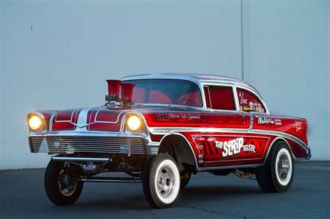 56 Chevy Gasser Hot Rods Cars Cars Vintage Cars